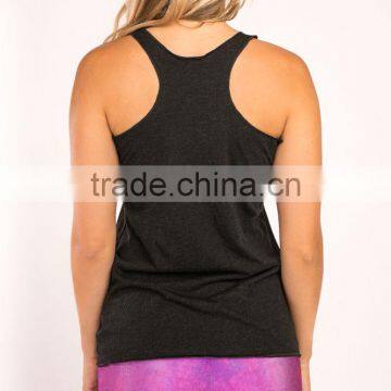 Dry Fit Ladies Compression Tank Top, High Quality Loose Singlets , Running Tops photo-3