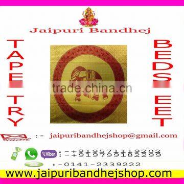 Indian Mandala Round Cotton Tapestry From Jaipur photo-4