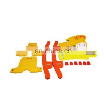 High Quality Toys Montessori Solid Wooden Adjustable Rocking Horse For Kids photo-4