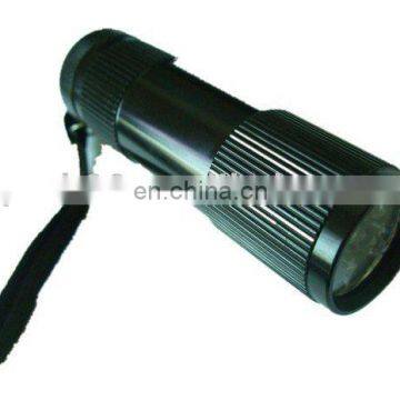 LED aluminum alloy flashlight