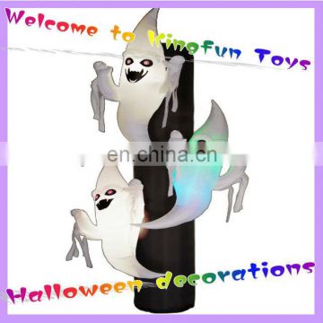 Festival inflatable halloween tree with ghosts