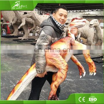 KAWAH Hot Sale Easy Operated Silicone Dinosaur Puppet for sale