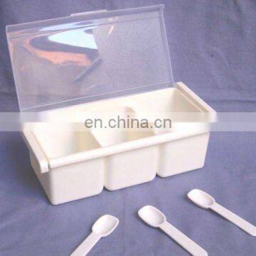 3 boxes plastic spice holder