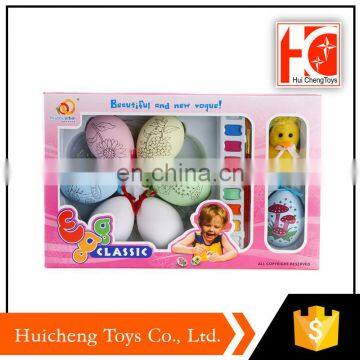 trending hot products preschool education colorful diy egg toys kids drawing for wholesale