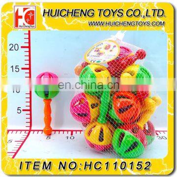 Plastic Colorful Baby Shakes Bell Plastic Baby Rattles photo-2