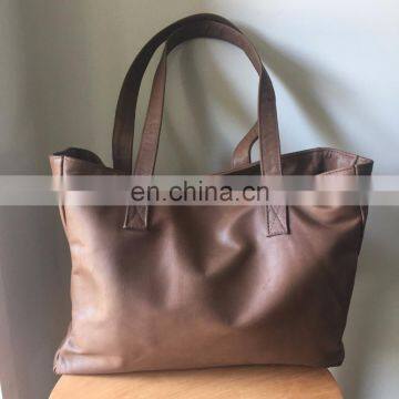 leather handbags custom logo india cheap