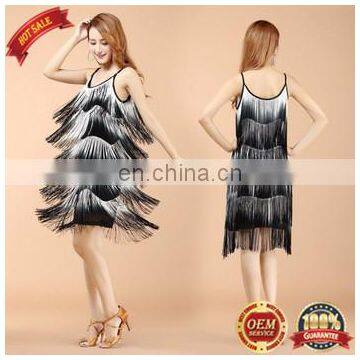 BestDance Sexy Latin Salsa Dance Fancy Dress Gatsby Swing dress Rockabilly Party Fancy Dress for women OEM