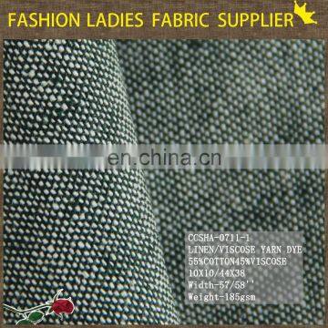 Hot Sale Linen Cotton Composition Fabric Linen Organic Linen Fabric photo-2
