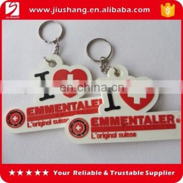 custom soft eco-friendly pvc keychain for business gifts