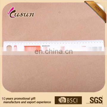 Top Quality Custom Eco White Promotional 30cm Plastic Ruler