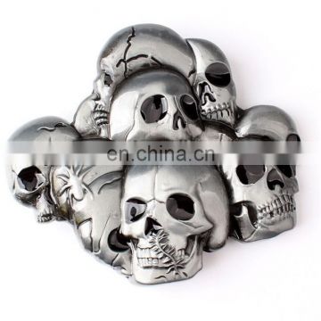 Various cool skull design men's buckles for belt