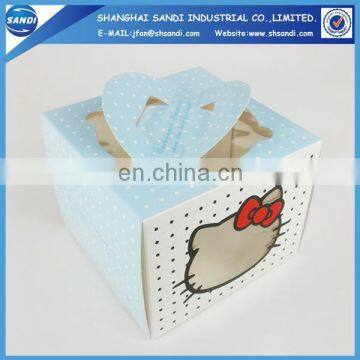 Full color printing custom disposable paper food packaging box