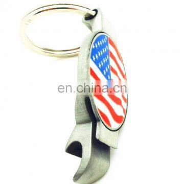Factory Direct Price Custom Logo AMERICA BOTTLE OPENER & KEY CHAIN 2 in 1 photo-2