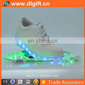 Night Event Led Usb Recharge Flashing Strip Shoe Light