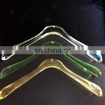 Custom design acrylic plastic high profile industrial multifunctional anti-slip hangers