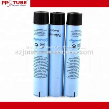 Collapsible Aluminum Cosmetic Hand Cream Packaging Tube