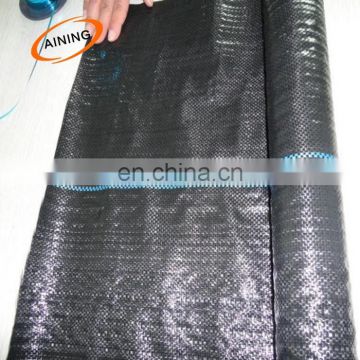 Cheap artificial 90gsm -200gsm black/green pp ground cover factory in China