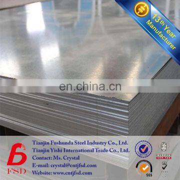 powder coated 24 gauge galvanized steel sheet price per meter