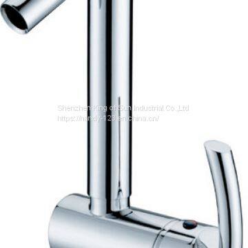 Brass Single Handle Kitchen Mixer