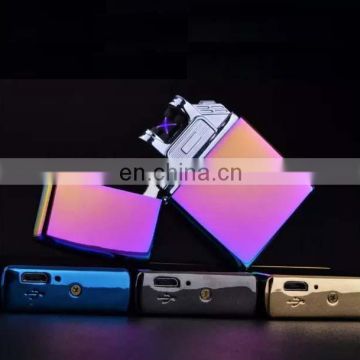 Wholesale USB Charged Lighter ,Electronic Double Pulse LIGHTER