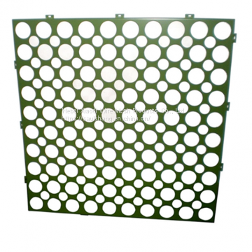 aluminum perforated metal panel