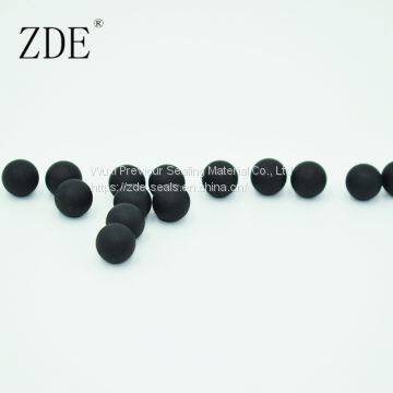Small Hard Black Nitrile Rubber Balls 9mm 6mm 8mm 10mm photo-2