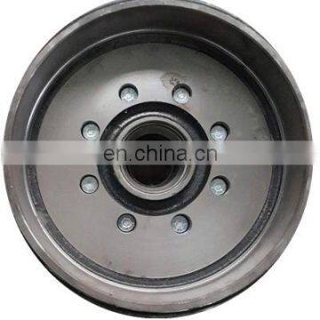 Semi Trailer Axle Parts Outboard Brake Drum, Brake Hub,Trailer Brake Part Axle Electric Hub Drum 8 Stud 6.5