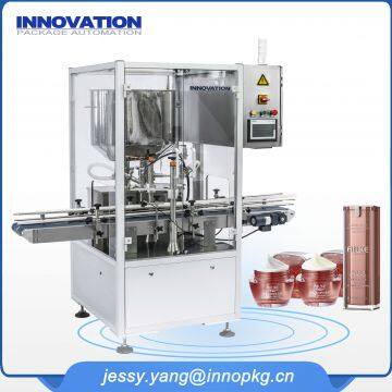 Automatic whitening cream filling machine