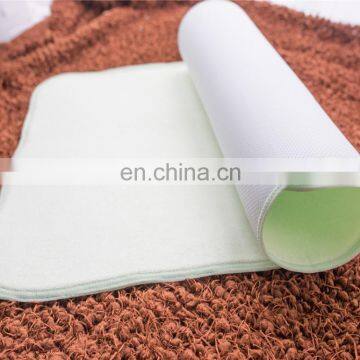 Waterproof Cotton Flannel and Bamboo Jacquard Fabric Baby Changing Pads Liner Mat photo-3