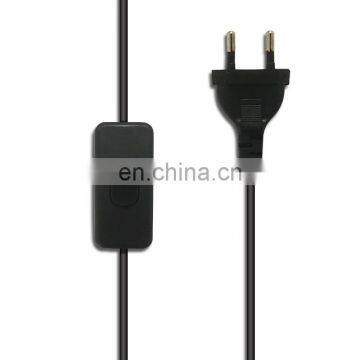 Modern Black Plug Cable Led Night Light 3 Colors Change Lamp Holder Lighting Acrylic 3D Assembled Base