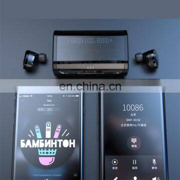 Smart Touch HIFI Headset Waterproof Mini Tws Earbuds With LED Display Large Capacity Battery Case photo-6