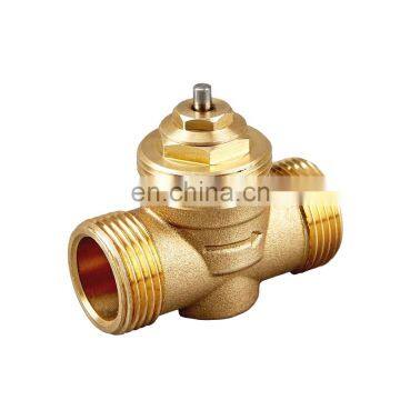 Brass Valvola Fan Coil 2 Vie Sede Conica