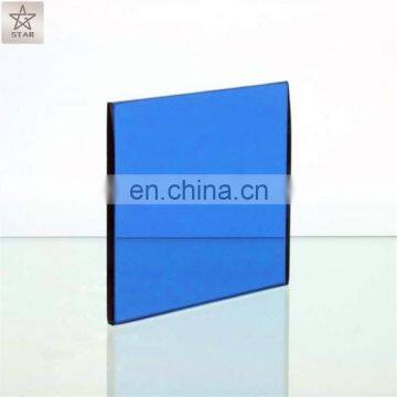 5mm Cutting Size Blue Color Tinted Glass For Windows