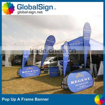 Shanghai GlobalSign Promotional Horizontal Pop Up Banner