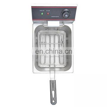 Safe Kitchen Countertop French Fries Equipment Electric Fryer Machine For Sale