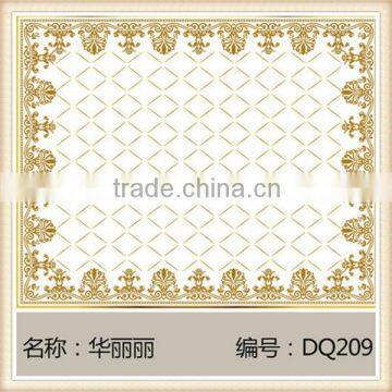 Hotel Soluble Salt Tile Corridor Gallery Super Black Light Gray Indoor Lobby Lounge Surface Treatment photo-4