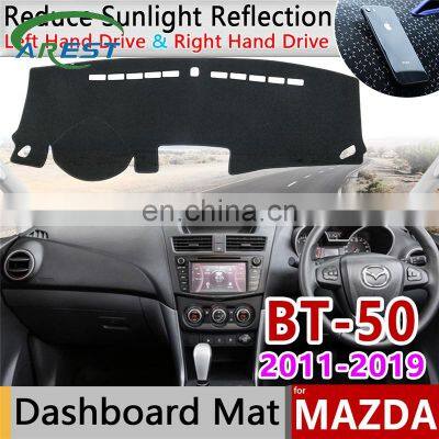 for Mazda BT-50 UP UR 2011~2019 SDX Anti-Slip Mat Dashboard Cover Pad Sunshade Dashmat Carpet Car Accessories Rug 2012 2013 2014