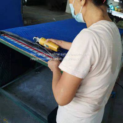 moving blanket ,moving pad,moving mat  from manufacturer for furniture protection and furniture cover