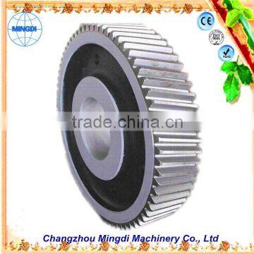 used military heavy equipment Custom Helical bevel Gear / Herringbone Gear Assembly Transmission Parts for cars spare parts