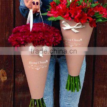 Luxury paper tube gift packaging flower boxes paper bags