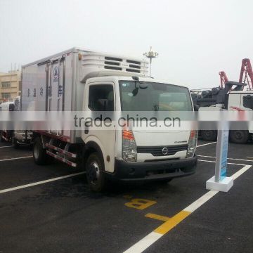 refrigerated truck with Mitsubishi refrigeration unit