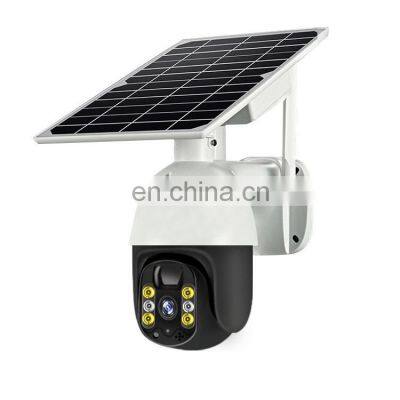 Manufacturer direct solar waterproof kit night high-definition remote battery-powered Wifi IP camera