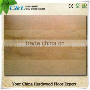 Foshan Factory wide plank engineered oak flooring