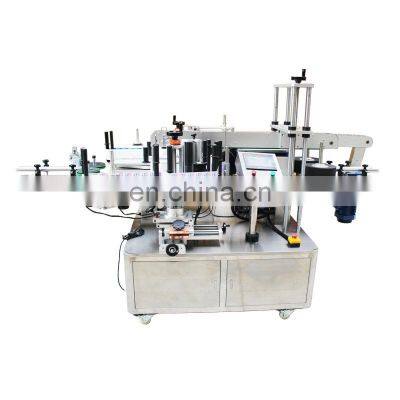 YTK-600 Customized Double Sides Automatic Jar Label Application Machine Sticker Square Bottle Labeling Machine Flat Surface