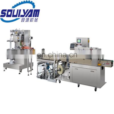 JBK-320 High Speed Automatic 1-20Pcs/Pack Wet Tissue Wipes Packaging Machine Restaurant Wet Wipes Making Machine