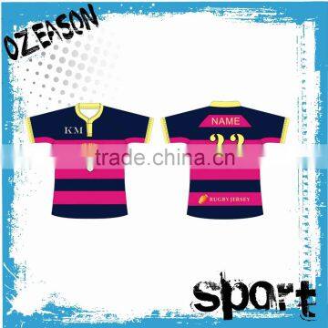 high quality dri fit comfortable rugby jersey with good service manufacture factory