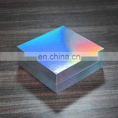 Custom Paper Cosmetic Subscription Box Packaging With Logo Recycled Holographic Packaging Box photo-4