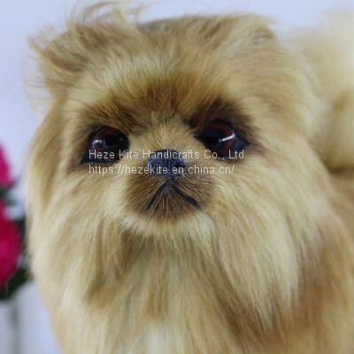 Simulation Animal Pomeranian Shape Cute Ornaments Famous Dog Name Dog Pet Supplies photo-4