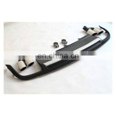 S5 Car Bodykit Diffuser For Audi A5 S5 Ordinary Edition 4 Doors Style Rear Bumper Diffuser With Tailpipe 2009-2011 photo-4