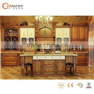 2014 Neoclassic Solid Wood Kitchen Cabinet (SB -15)